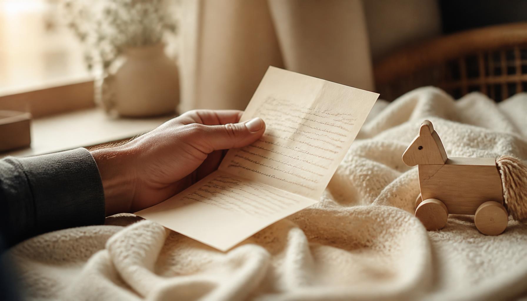 Lettre à son futur enfant : 20 idées pour écrire ce qui compte vraiment